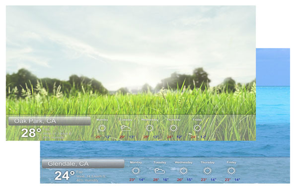 UCView Releases an Eye-Catching Five Day Weather App